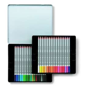 STAEDTLER "Karat" 36 különböző színű akvarell ceruza készlet fém dobozban 58327099 