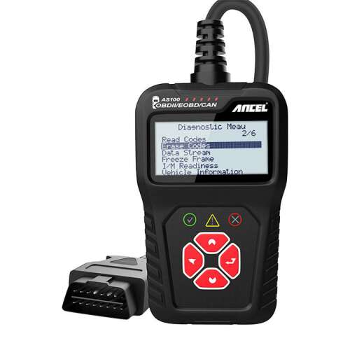 Ancel AS100 OBDII Diagnostic Tool, Car Code Reader, Engine Fault Scanner