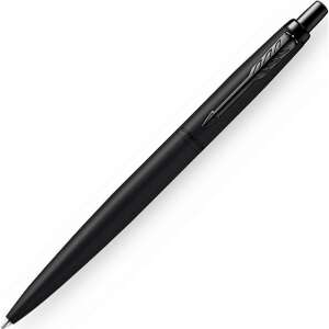 Parker Jotter XL black ballpoint pen, 0.7mm, angled view - Pen & Pencil