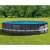 Intex Solar-Pool-Abdeckung auf einem runden oberirdischen Pool