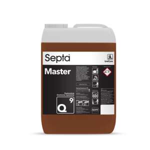 Septa Master Q9 10L Profesionálny alkalický čistiaci prostriedok na odstránenie gumy, sadzí, oleja a oxidov kovov - Čistiace prostriedky