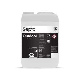 Septa Outdoor Q3 10L, professional cleaner for exterior building surfaces - Cleaning Product