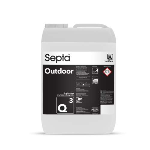 Septa Outdoor Q3 10L, professional cleaner for exterior building surfaces