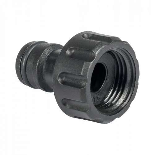 CELLFAST G1/2'' internal thread connector, black plastic, for connecting water pipes