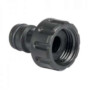 Conector CELLFAST G1/2'' cu filet interior, plastic negru, pentru conectarea conductelor de apă - Cellfast Accesorii irigare