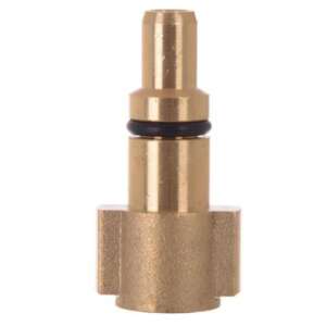 Brass bayonet adapter 1/4"F for Lavor and Parkside high-pressure washers 107306533 - Pressure Washer Accessory