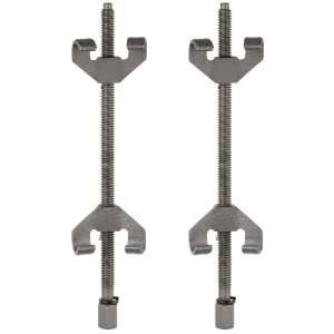 TC Technic spring compressor set, 2 pieces, 380 mm, for McPERSON systems - Automotive tool