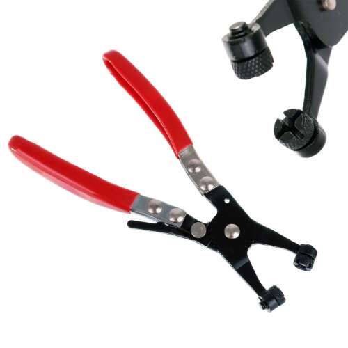Technic LT-A1257-1 Hose Clamp Pliers with Rotating Heads and Locking Mechanism