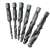 HSS Tap and Drill Bit Set, M3-M10, 6 pieces, high-speed steel, bit shank, for metal 107306693