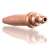 ANME 1/32" Cutting Nozzle for Acetylene-Oxygen Flame Cutting, side view