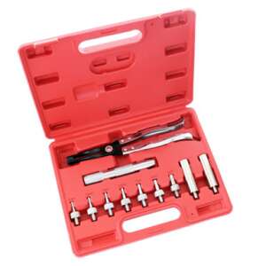 Valve seal removal tool set LS-31, includes pliers, tips, and adapters for removing and installing valve seals - Tool Set