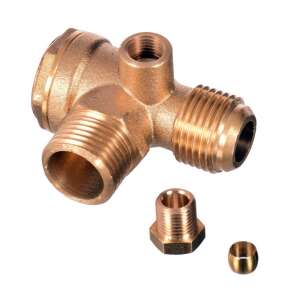 Technic BNV-002 1/2"x1/2" brass compressor check valve - Compressor Accessory