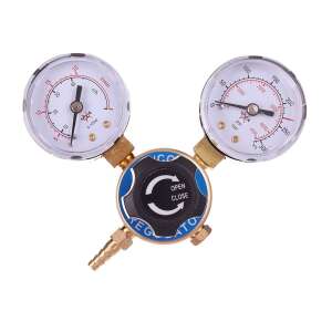 Argon and Carbon Dioxide Reducer with 2 Gauges (mix mig mag tig) 107307607 - Compressor Accessory