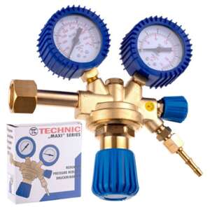 Reduktor tlaku Technic Maxi Series, regulátor kyslíka s dvoma manometrami - Výstavba&Renovácia