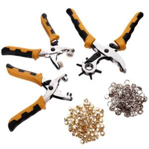 5-in-1 Leathercraft Set with Punches and Snaps 107307795 - Snap Ring Plier