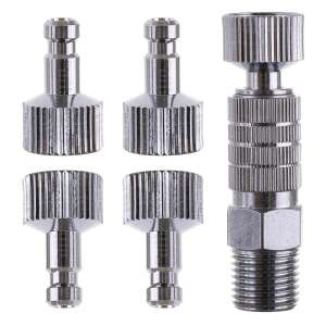Airbrush Quick Connector Set with 6 pieces 1/8" Fengda BD-117K 107307878 - Tool