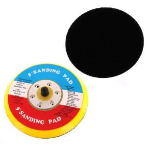 Hook and Loop Backing Pad for Pneumatic Sanders 125 mm 107308215 - Tool