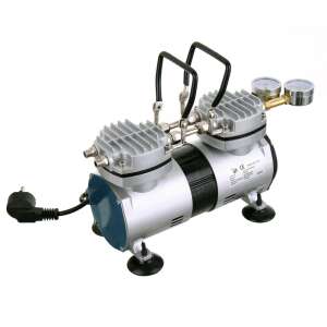 TC Technic AS30W Dual-Piston Compressor and Vacuum Pump 107308354 - Pneumatic Tool