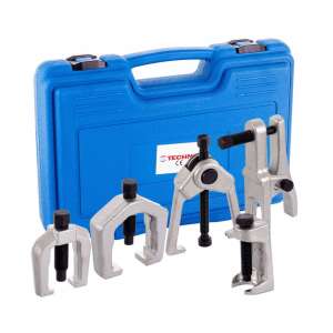 Technic A1492 5-piece bearing puller set in a blue carrying case - Bearing Puller