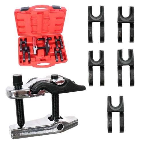 Technic LT-A1477 5-piece ball joint and tie rod end puller set, with carrying case