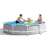 Intex Prism Frame Metallpool mit Familie im Pool