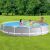Piscina cu cadru metalic Intex Prism Frame Premium 366x76cm în utilizare