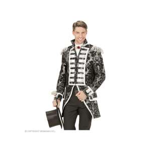 Widmann - Férfi Frakk Jelmez - Fekete-Ezüst - XXL 107321525 - Jelmez felnőtteknek