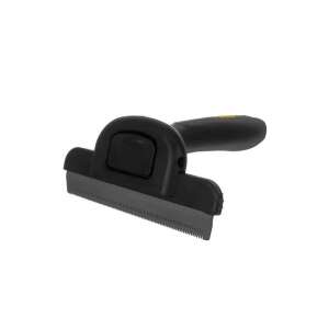 Perie neagră pentru animale de companie pentru câini și pisici, greblă pentru blană, elimină părul liber, 10,5 cm - Perie pentru animale, mașină de tuns, foarfece, mașină de tăiat gheare