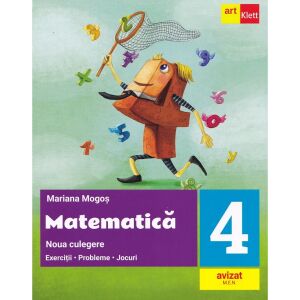 Matematica.Noua culegere.Clasa a IV-a Mariana Mogos - Romanian 4th Grade Math Textbook - Art
