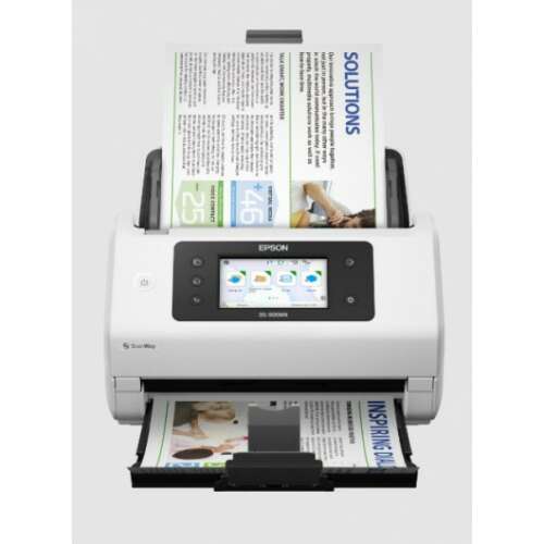 Epson WorkForce DS-900WN Netzwerk-Business-Scanner, weiß, mit automatischem Dokumenteneinzug