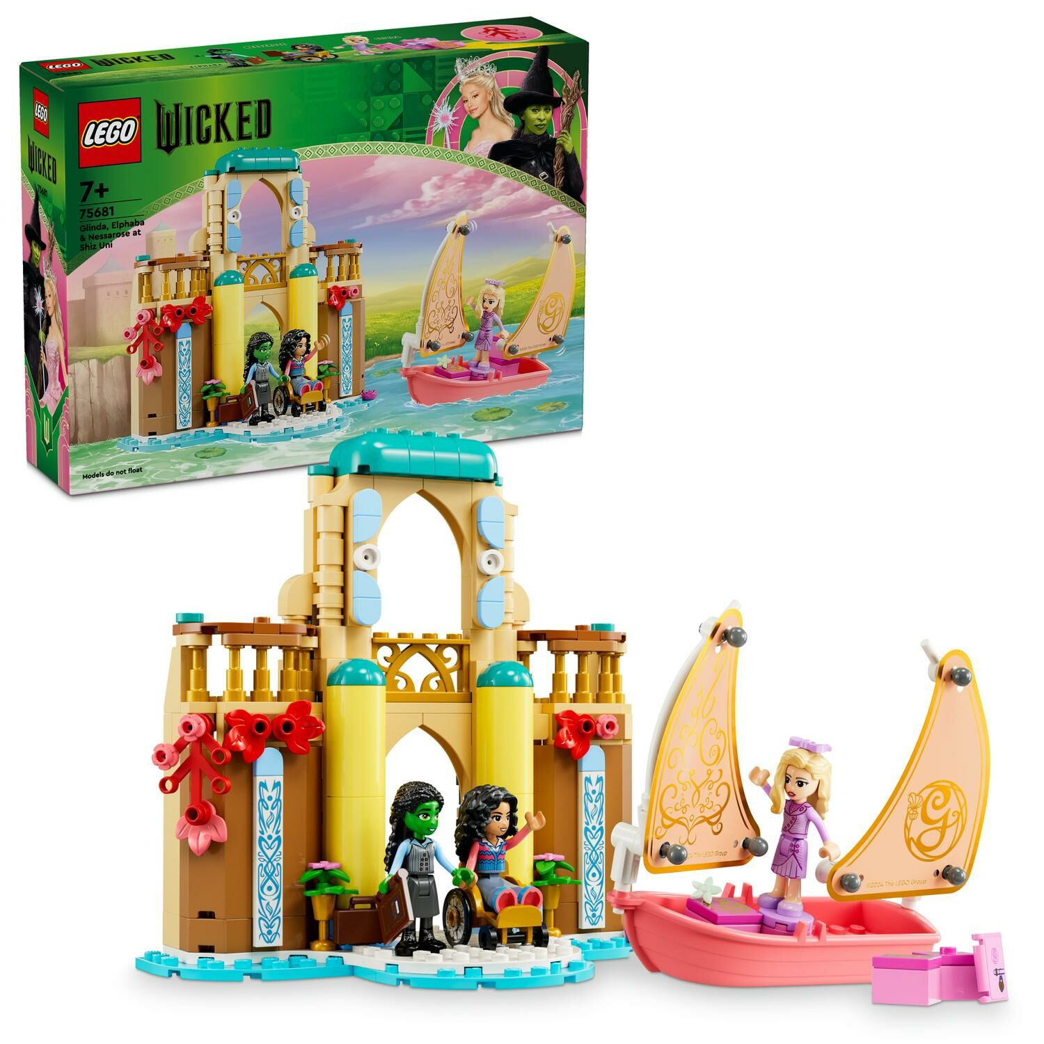 E-shop LEGO® Wicked Glinda, Elphaba a Nessarose na Shiz univerzite 75681
