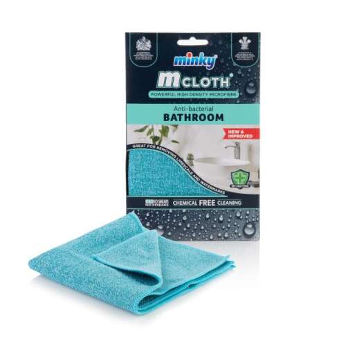 Minky M Cloth Antibakteriális Mikroszálas Törlőkendő -Fürdőszobai