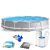 Intex Prism Frame Premium 366x76cm metal frame Pool set with water spinner (26712NP) 94447136