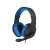 Natec Genesis Argon 200 kék gamer fejhallgató, ferde nézet