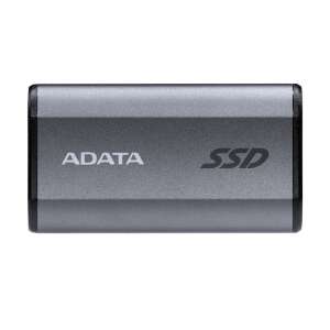 ADATA Elite SE880 4TB External SSD, USB 3.2 Gen 2x2, Gray - ADATA