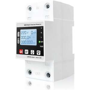 NeoHGS WIFI Inteligentny licznik energii, 63A, 230V, ochrona przed przepięciem/podnapięciem i przeciążeniem - Tester napięcia