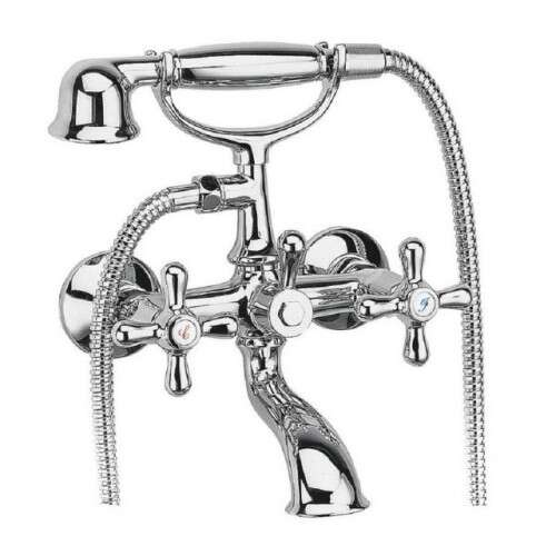 Flinke W-1 Retro Króm Csaptelep Zuhanyfejjel