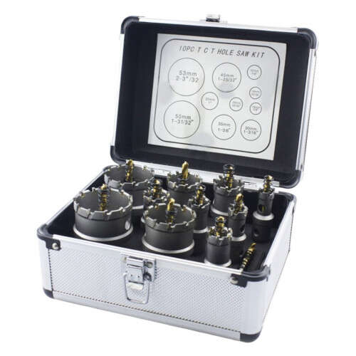 Haina HA-0061 TCT Lyukfűrész Készlet - 10 db, 16-53 mm