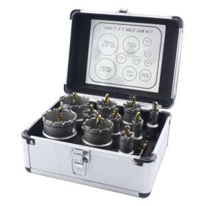 Haina HA-0061 TCT Lyukfűrész Készlet - 10 db, 16-53 mm