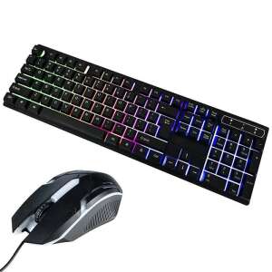 Set tastatură și mouse K800H RGB LED - Pentru jocuri și utilizare zilnică 107366138 - Tastaturi