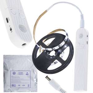 LED Szalag - Mozgásérzékelő - 1m - Hideg Fehér