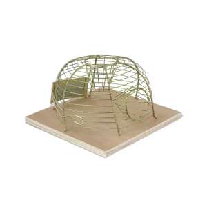 Pasca na myši s živým chytanie, humánna pasca na myši, klietka pasca na myši, 14 x 14 x 5,5 cm - Pasce na živé zvieratá