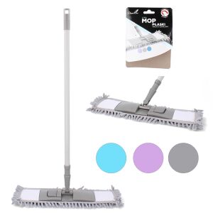 Plochý mop Zsenília 120cm, plochý mop s chenilovou hlavou, mop na čistenie podláh - Felmosó