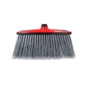 Červená metla, 26 x 5 x 16 cm, na zametanie podláh, prachu a nečistôt - Čistiace zariadenia