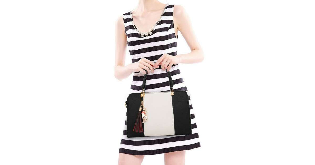 Dollcini, damska torba na ramię typu crossbody, modna i elegancka torebka, torba ze skóry PU, torba na co dzień, damska/podróżna/praca/codzienna, 27 x 19 x 14 cm, szara 107370862