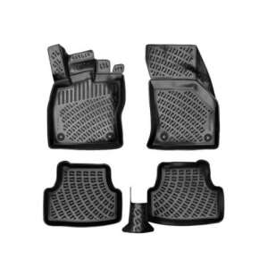 Zestaw 4 czarnych gumowych dywaników samochodowych do Cupra Ateca 2021- - Pojazd i części