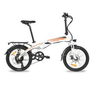 HECHT COMPOS WHITE - Bicicleta electrică