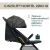 Chicco GLEE stroller suitable from newborn up to 22kg with adjustable backrest and footrest