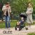 Chicco GLEE stroller in use, lightweight and compact for city walks