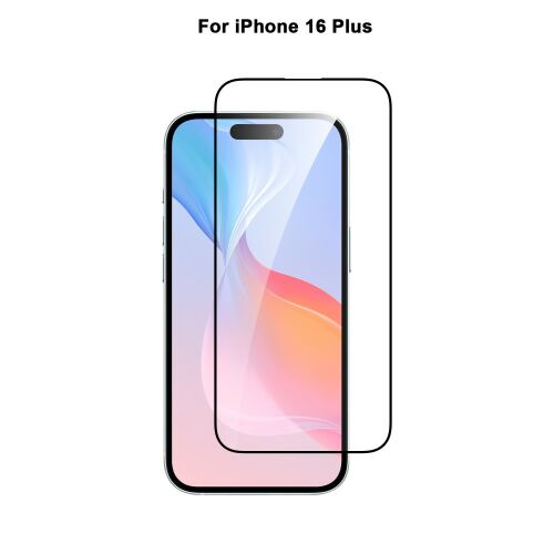 Cellect iPhone 16 Plus/15 Plus Teljes Képernyős Üvegfólia - Cellect